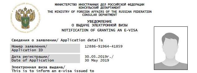 russian electronic visas
